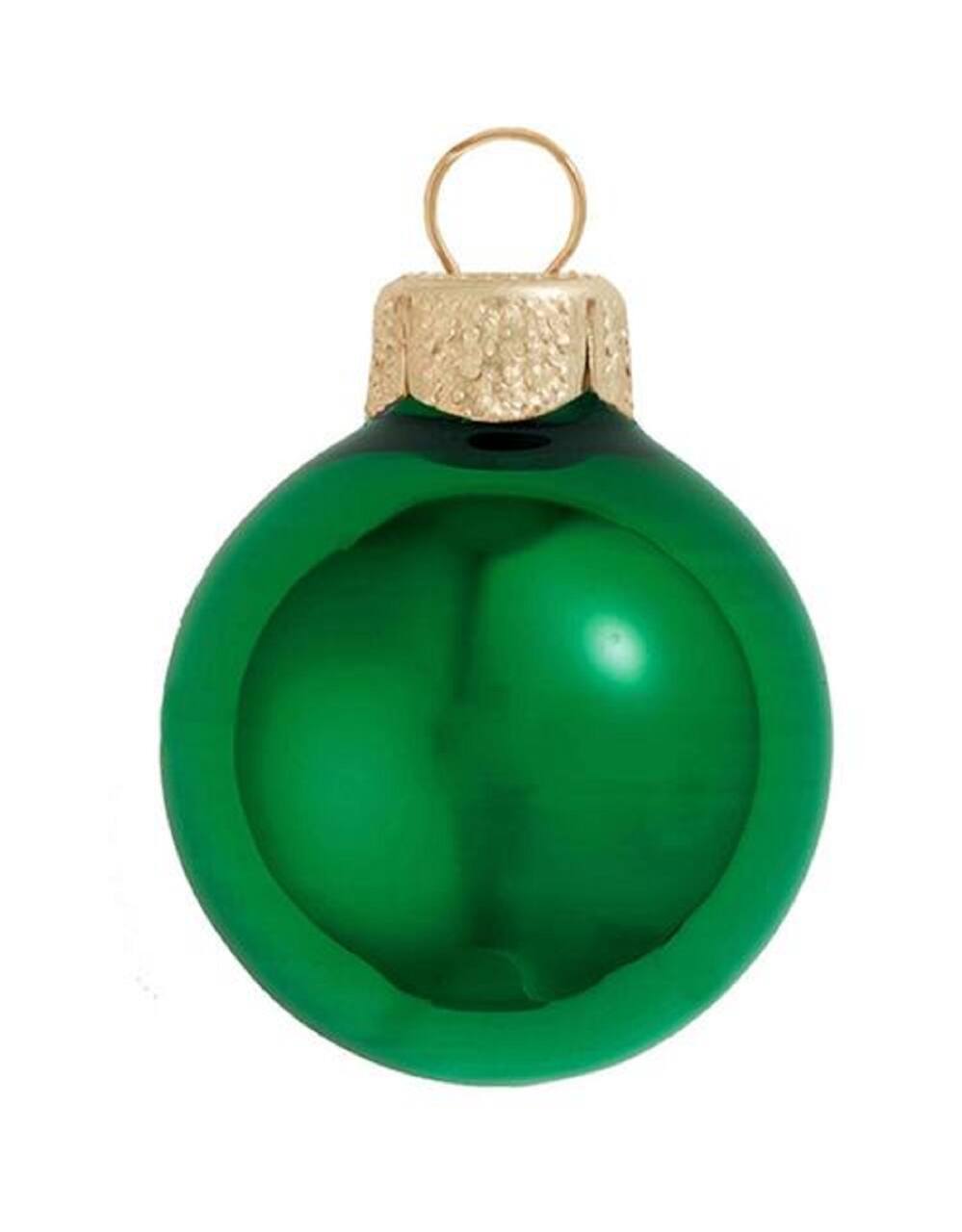 Whitehurst 40ct. 1.5" Shiny Glass Christmas Ornaments